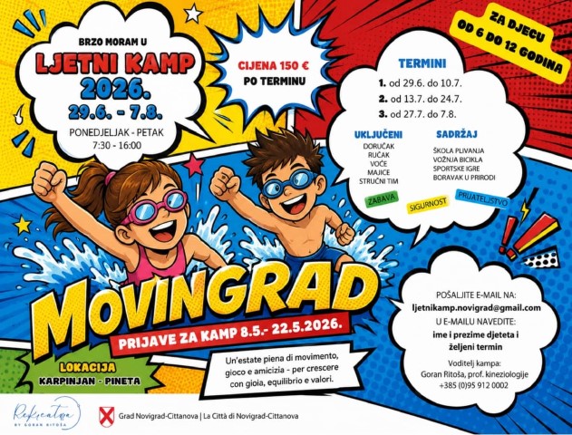 Započele prijave za Ljetni kamp Movingrad